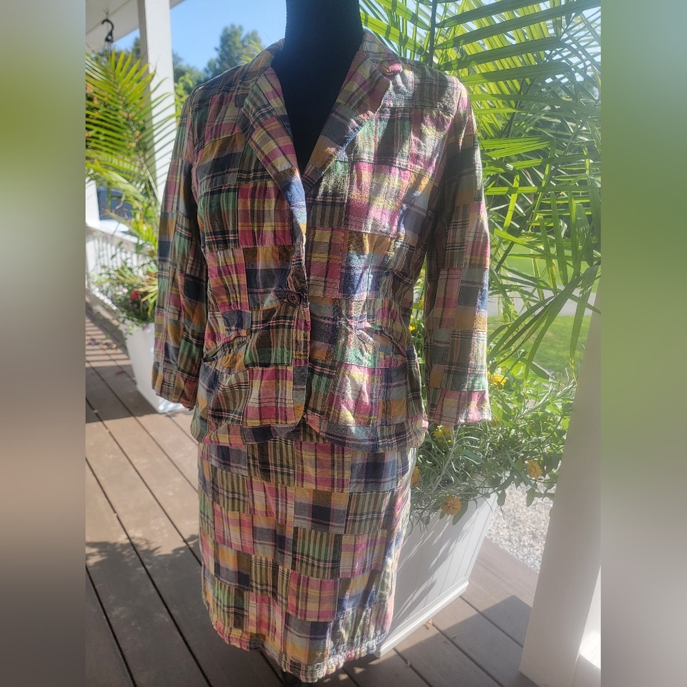Womans Chadwicks Patchwork Suit - image 2